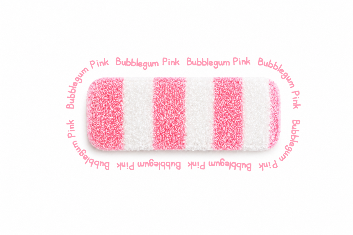 Everyday Stripe Slim Bar Snap Hair Clips for Baby, Toddler & Girls | Handmade Kids Hair Clips