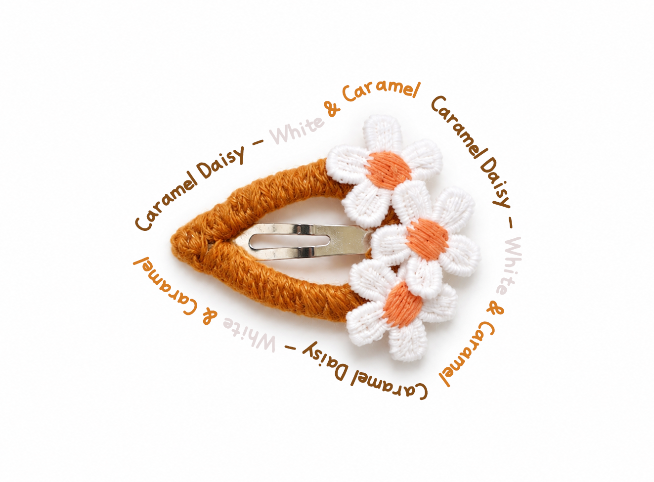 Little Bouquet Flower Snap Hair Clips for Baby, Toddler & Girls | Handmade Kids Hair Clips