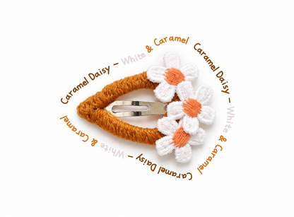 Little Bouquet Flower Snap Hair Clips for Baby, Toddler & Girls | Handmade Kids Hair Clips