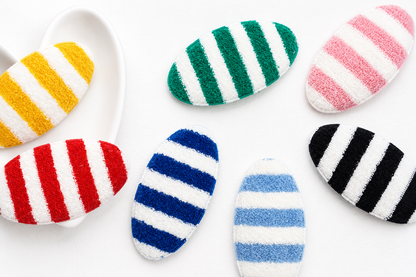 Everyday Stripe Oval Snap Hair Clips for Baby, Toddler & Girls | Handmade Kids Hair Clips