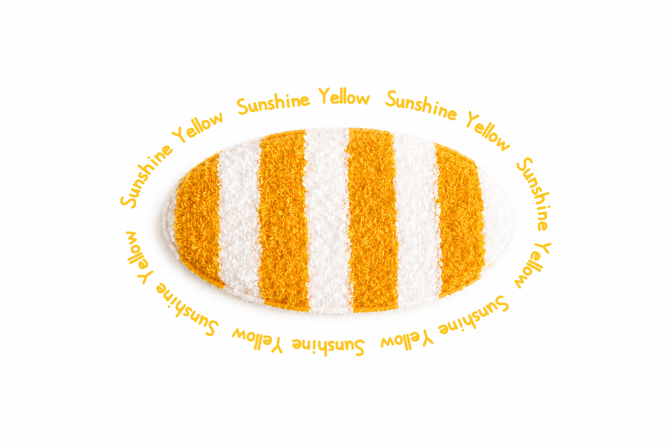 Everyday Stripe Oval Snap Hair Clips for Baby, Toddler & Girls | Handmade Kids Hair Clips