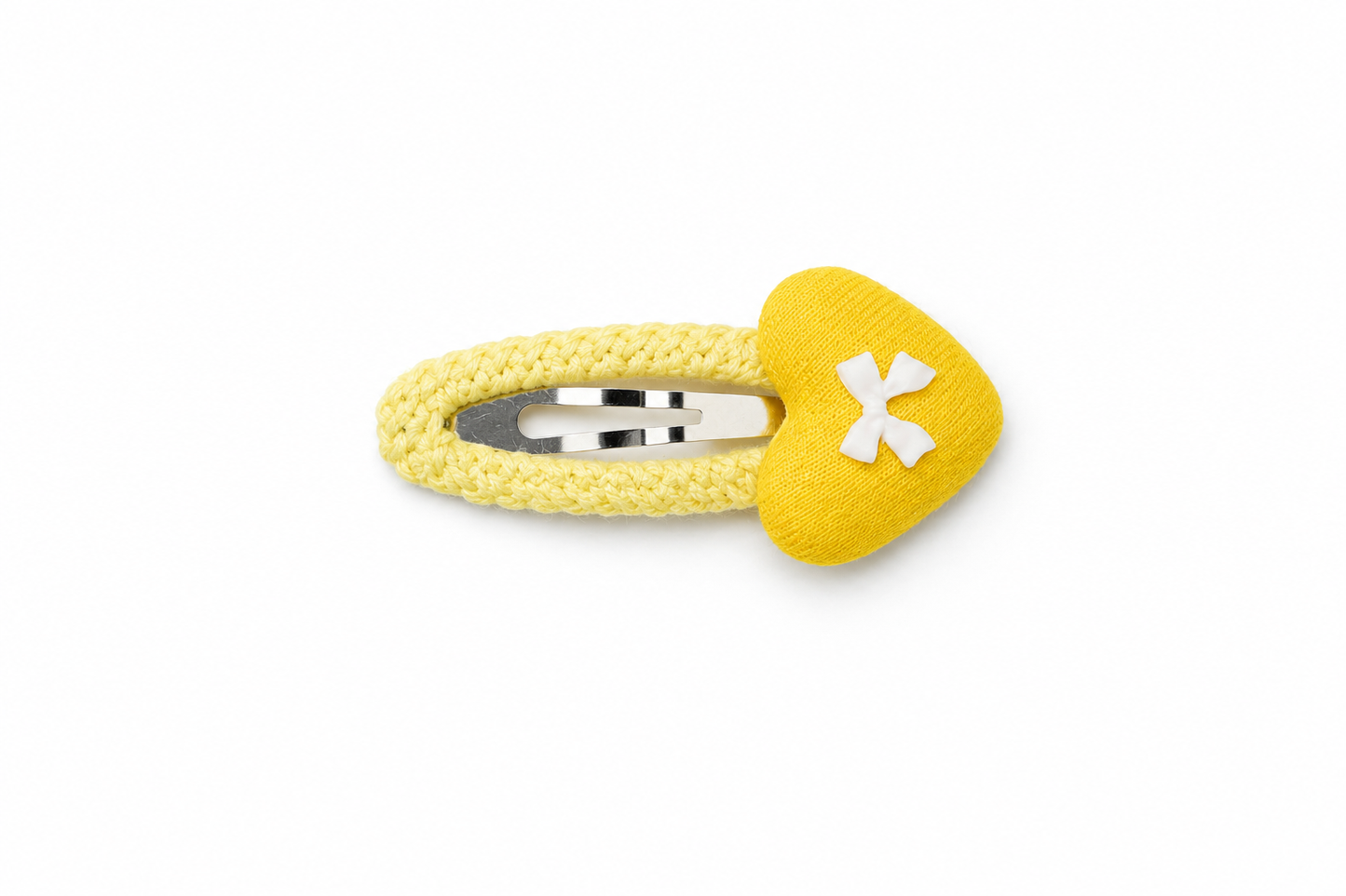Heart Bow Hair Clip for Babies, Toddlers & Girls
