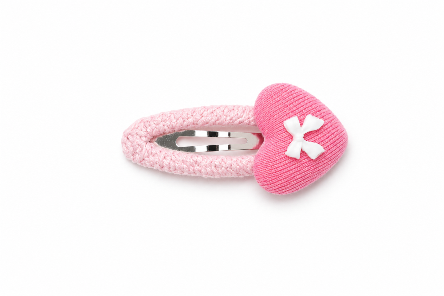 Heart Bow Hair Clip for Babies, Toddlers & Girls