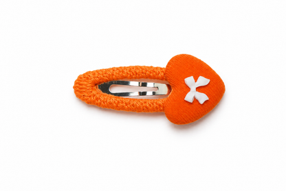Heart Bow Hair Clip for Babies, Toddlers & Girls