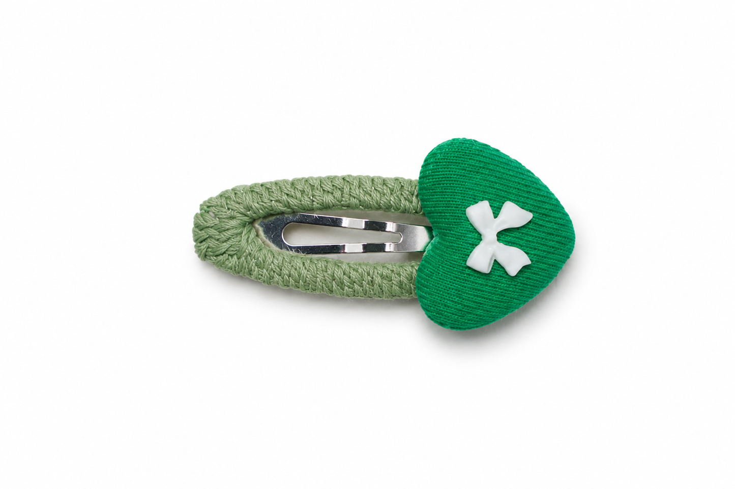 Heart Bow Hair Clip for Babies, Toddlers & Girls