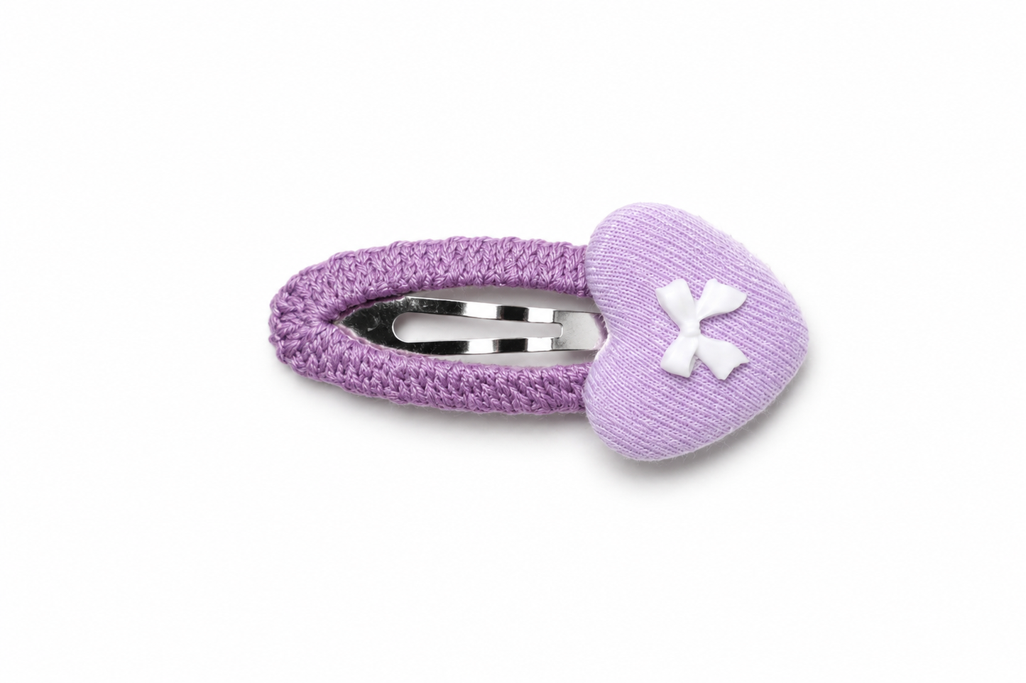 Heart Bow Hair Clip for Babies, Toddlers & Girls